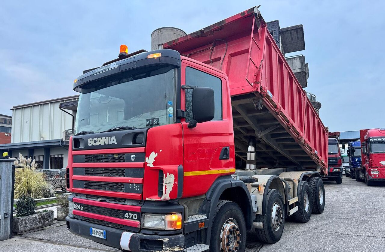 Scania R124/470 Ribaltabile 8X4 - Istovarivač: slika 4 Scania R124/470 Ribaltabile 8X4 - Istovarivač: slika 4