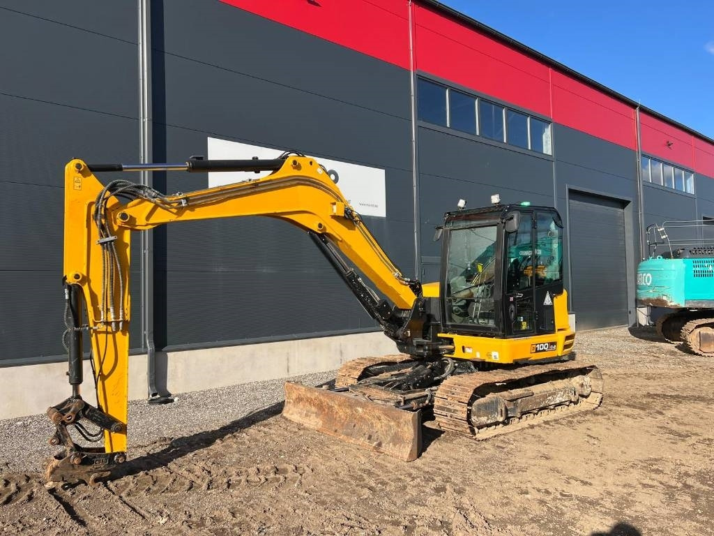 JCB 100C-2 - Mini bager: slika 1 JCB 100C-2 - Mini bager: slika 1