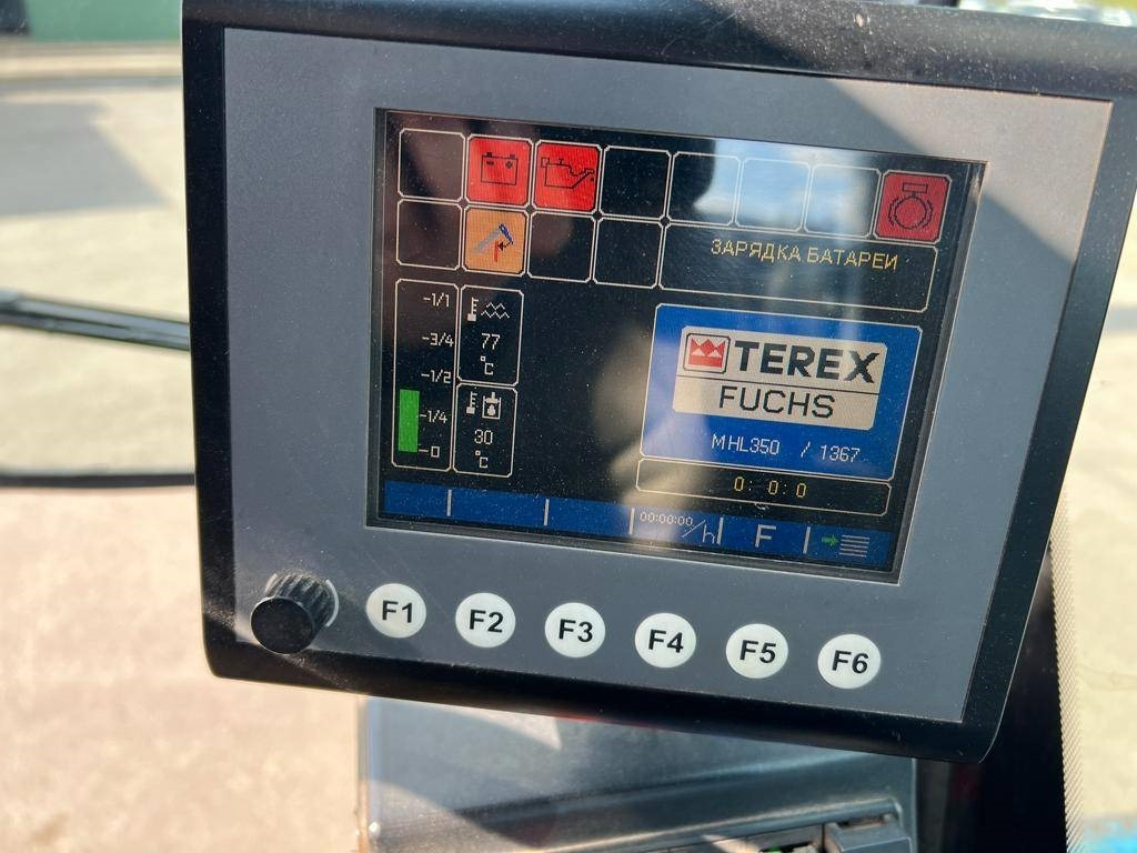 Bager za obradu otpada/ Industrije Terex Fuchs MHL350: slika 21