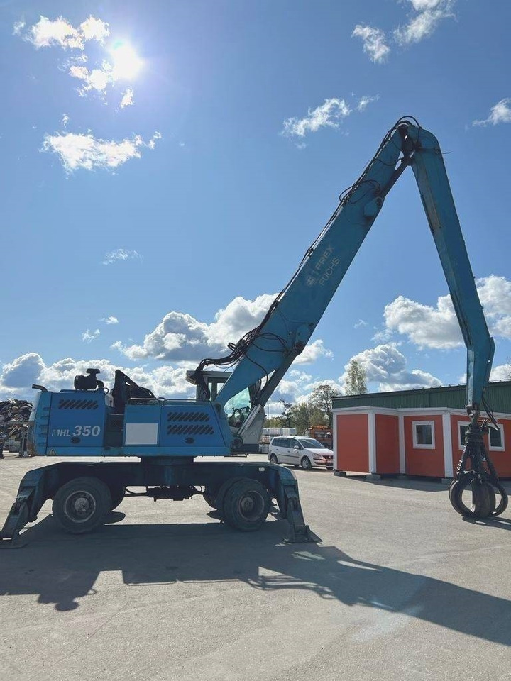 Bager za obradu otpada/ Industrije Terex Fuchs MHL350: slika 6