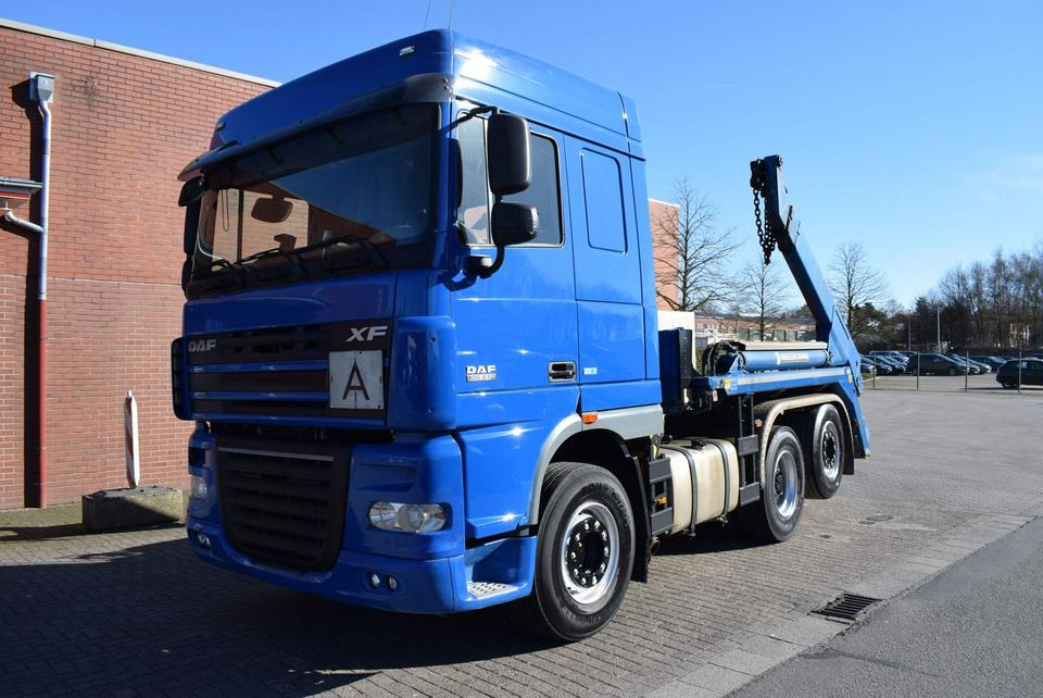 DAF XF 510 Meiller Kipper 6X2 EURO5 Fernbedienung - Kamion za utovaranje kontejnera: slika 1 DAF XF 510 Meiller Kipper 6X2 EURO5 Fernbedienung - Kamion za utovaranje kontejnera: slika 1