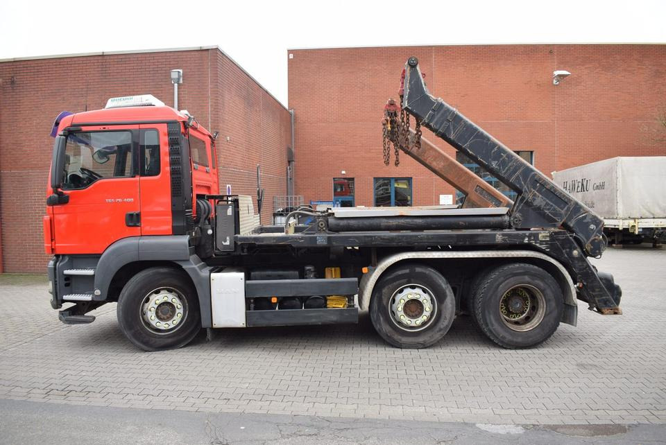 MAN TGS 26.400 6x2 Meiller Vorlaufachse Dachklima - Kamion za utovaranje kontejnera: slika 3 MAN TGS 26.400 6x2 Meiller Vorlaufachse Dachklima - Kamion za utovaranje kontejnera: slika 3