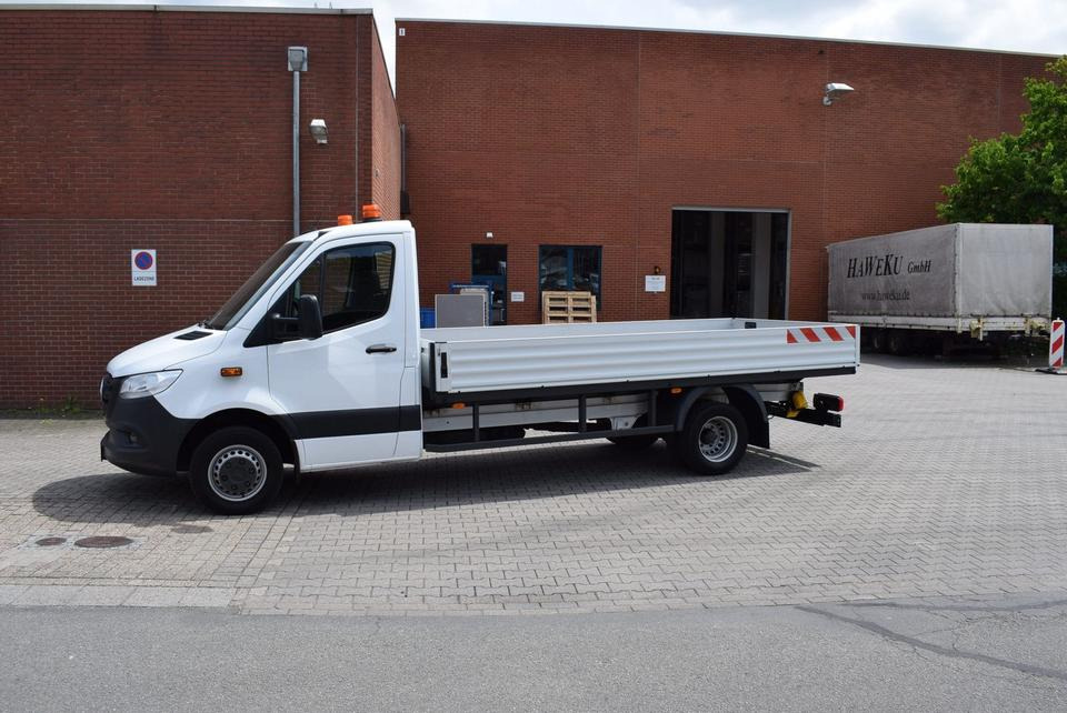 Mercedes-Benz Sprinter 514 Pritsche 4,30mAutomatik AHK 3,5 - Dostavno vozilo sa otvorenom sandukom: slika 1 Mercedes-Benz Sprinter 514 Pritsche 4,30mAutomatik AHK 3,5 - Dostavno vozilo sa otvorenom sandukom: slika 1