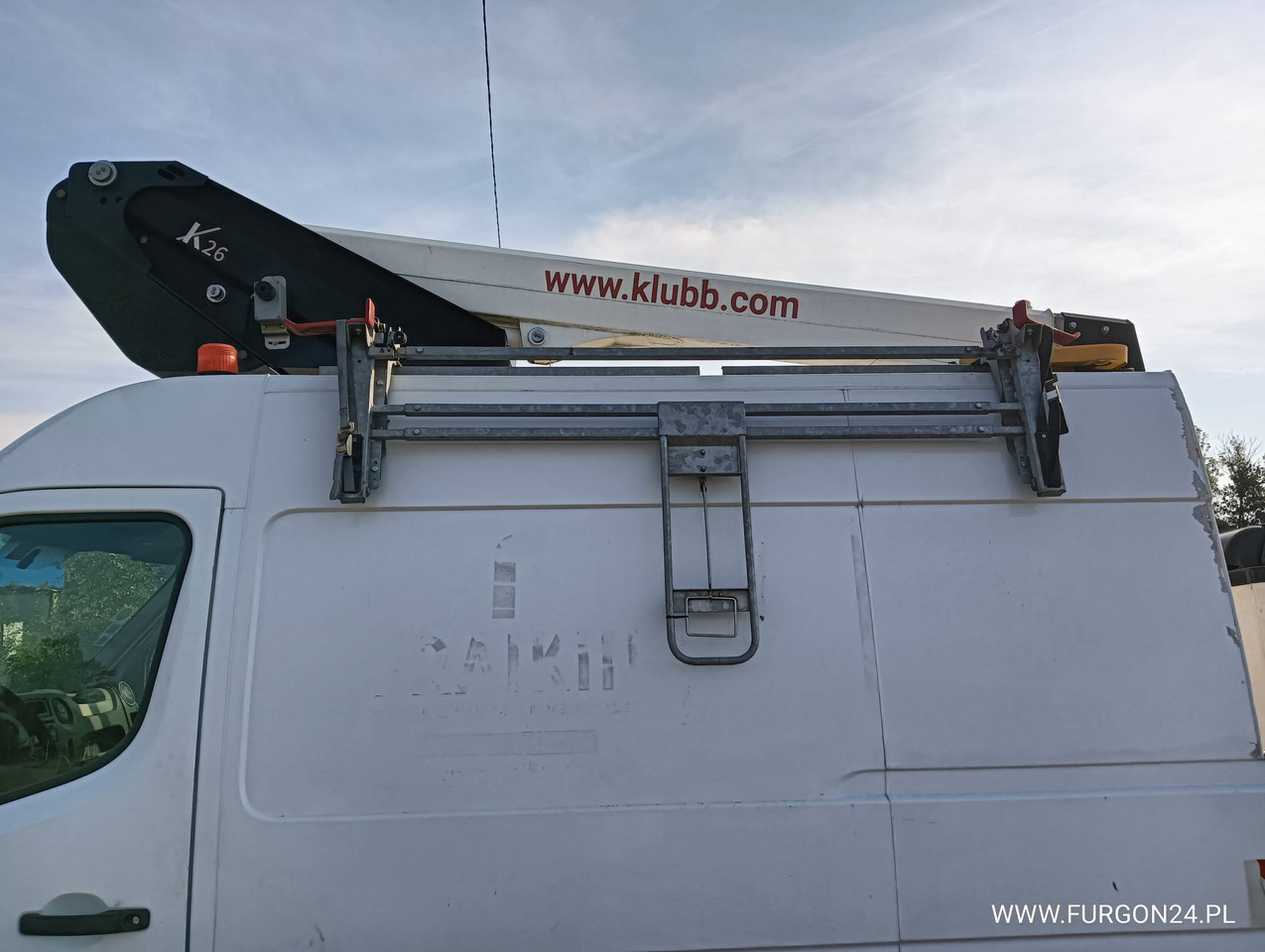 OPEL MOVANO L2H2 PODNOŚNIK KOSZOWY KLUBB K26 NR 804 - Vazdušna platforma montirana na kamion: slika 3 OPEL MOVANO L2H2 PODNOŚNIK KOSZOWY KLUBB K26 NR 804 - Vazdušna platforma montirana na kamion: slika 3