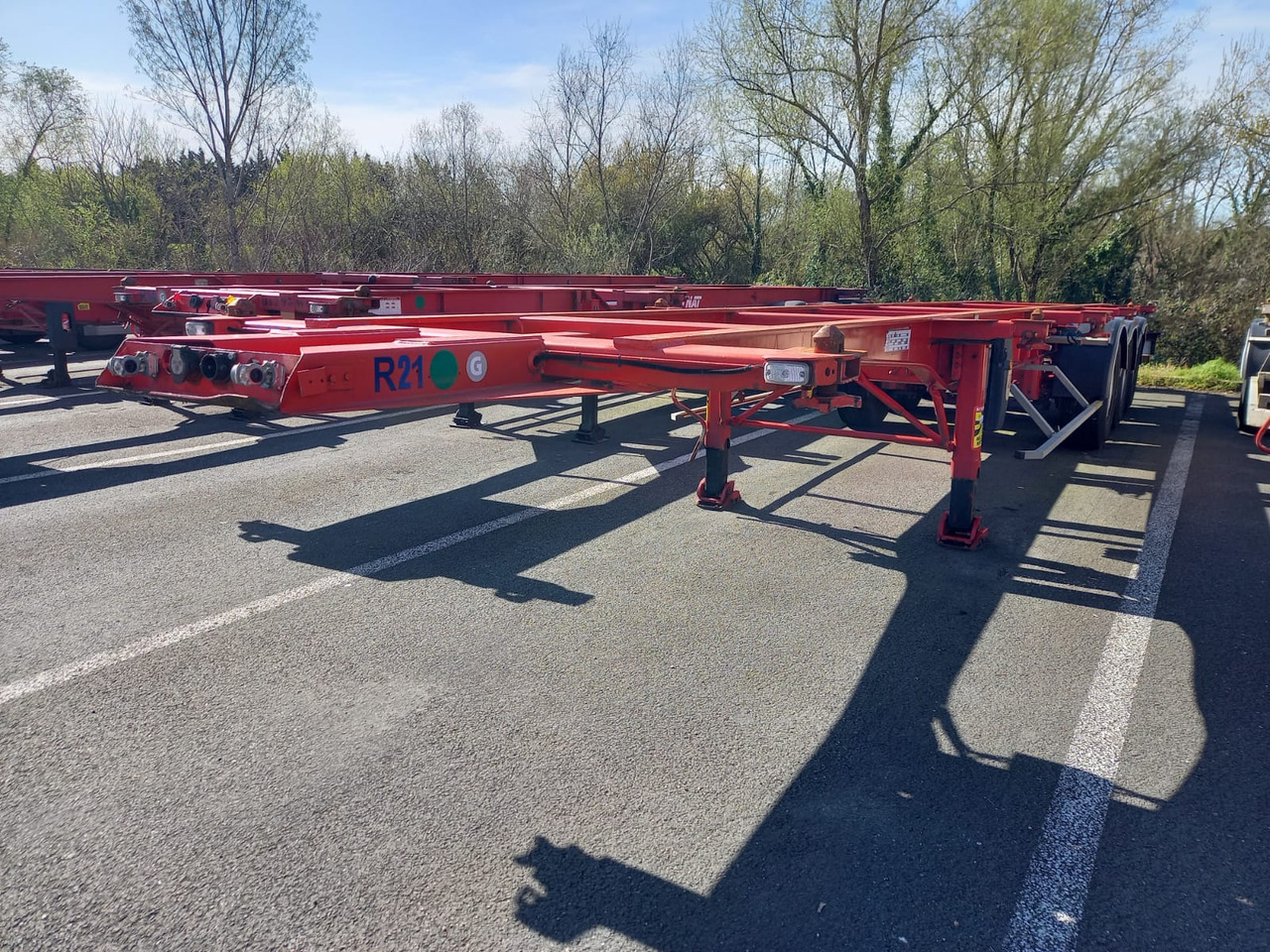 FRUEHAUF - Poluprikolica za prevoz kontejnera/ Poluprikolica sa promenjivim sandukom: slika 5 FRUEHAUF - Poluprikolica za prevoz kontejnera/ Poluprikolica sa promenjivim sandukom: slika 5