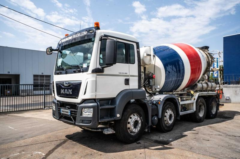 MAN TGS 32 360 BB+ LIEBHERR 9m3 - Mikser za beton: slika 1 MAN TGS 32 360 BB+ LIEBHERR 9m3 - Mikser za beton: slika 1