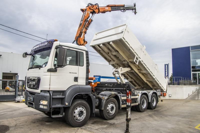 MAN TGS 35.400+TEREX 16T/2 - Istovarivač, Kamion sa dizalicom: slika 1 MAN TGS 35.400+TEREX 16T/2 - Istovarivač, Kamion sa dizalicom: slika 1