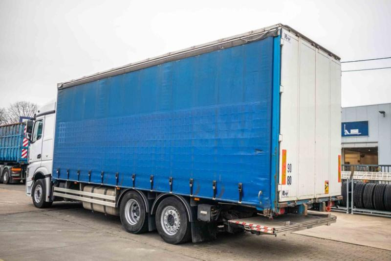 Mercedes ACTROS 2548-6X2+E6+VOITH-(+remorque: +5.000 € ) - Kamion sa ceradom: slika 4 Mercedes ACTROS 2548-6X2+E6+VOITH-(+remorque: +5.000 € ) - Kamion sa ceradom: slika 4
