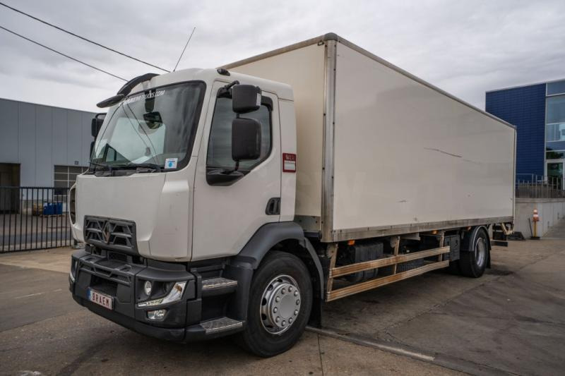Kamion sa zatvorenim sandukom Renault D WIDE 280 (18t) +PALFINGER 2T.: slika 1