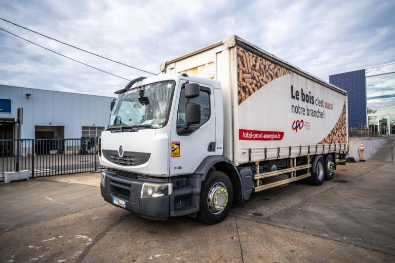 Renault PREMIUM 310 6X2 + Palfinger 2.5T - Kamion sa ceradom: slika 1 Renault PREMIUM 310 6X2 + Palfinger 2.5T - Kamion sa ceradom: slika 1