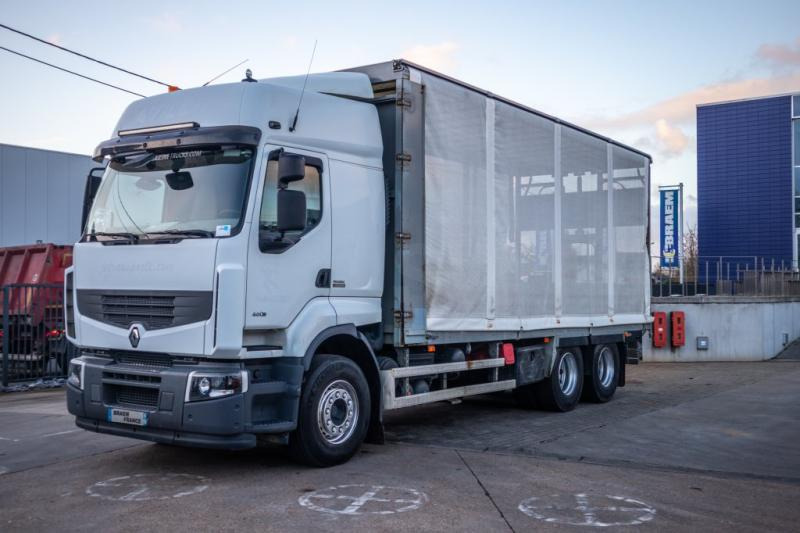 Renault PREMIUM LANDER 460DXI-6x2+10 pneus/tires-intarder - Kamion sa ceradom: slika 1 Renault PREMIUM LANDER 460DXI-6x2+10 pneus/tires-intarder - Kamion sa ceradom: slika 1