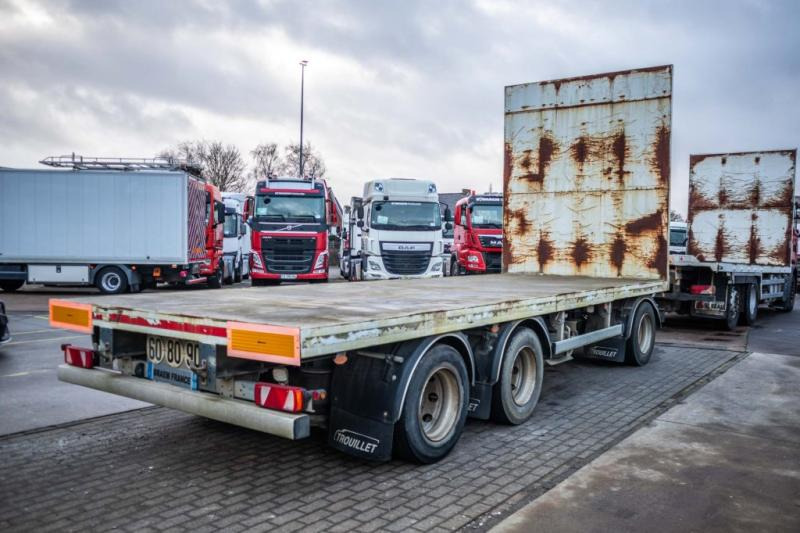 Trouillet PLATEAU + 3 ASSEN DOLLY - Plato prikolica: slika 3 Trouillet PLATEAU + 3 ASSEN DOLLY - Plato prikolica: slika 3