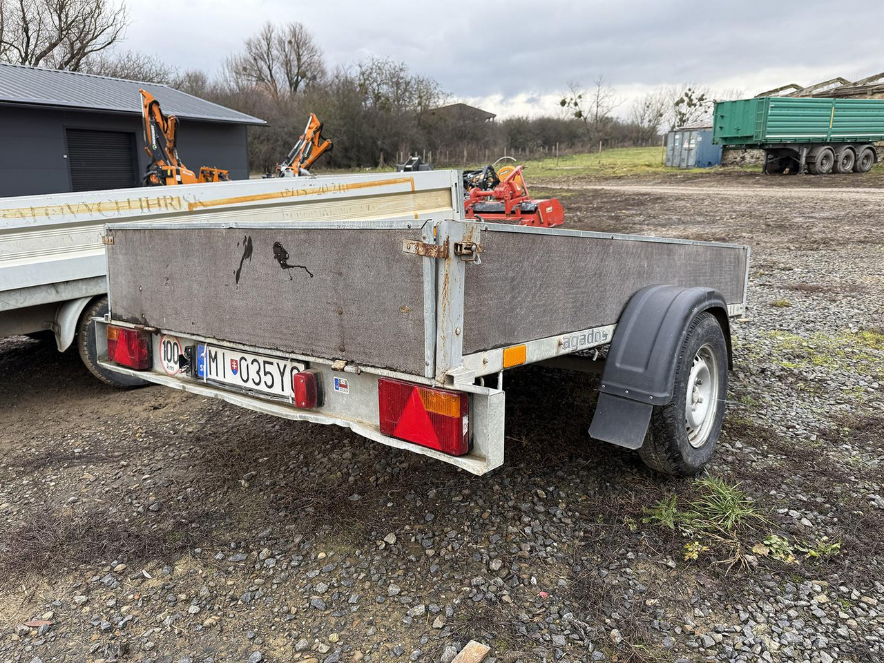 Agados Kangaro, 15, Prívesný vozík 600kg - Prikolica za automobil: slika 2 Agados Kangaro, 15, Prívesný vozík 600kg - Prikolica za automobil: slika 2