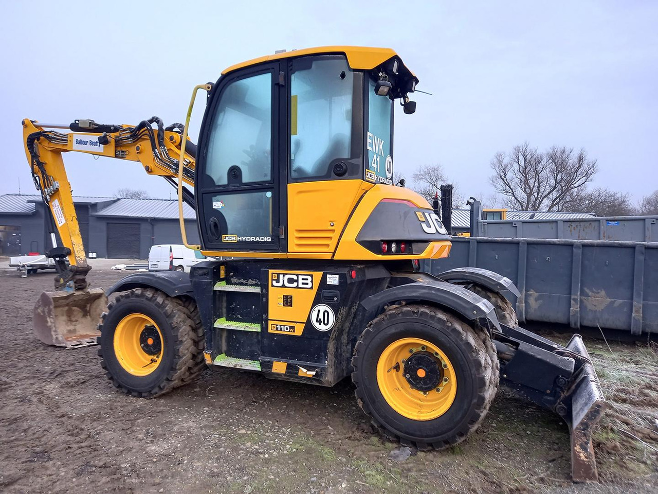 JCB Hydradig, -, - - Bager točkaš: slika 2 JCB Hydradig, -, - - Bager točkaš: slika 2