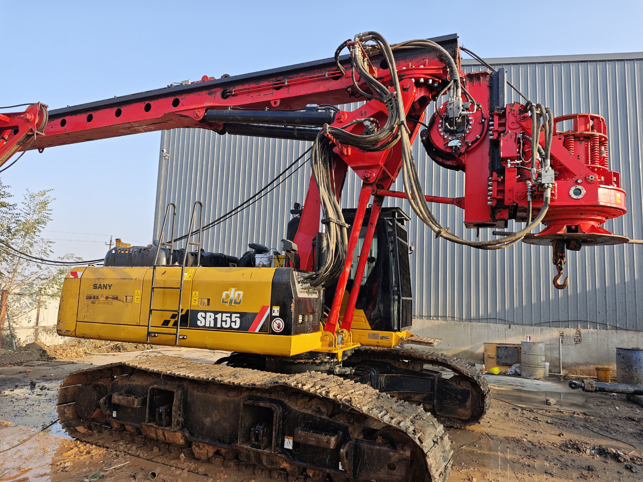 SANY SR155 Rotary Drilling Rig - Veliki kamon za bušenje: slika 3 SANY SR155 Rotary Drilling Rig - Veliki kamon za bušenje: slika 3