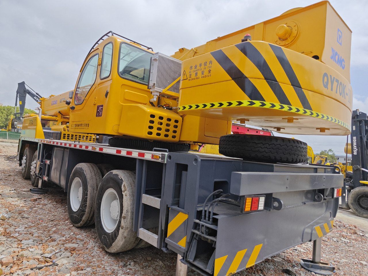 XCMG QY70K QY70KC XCT70 70T Used Truck Crane - Pokretni kran: slika 5 XCMG QY70K QY70KC XCT70 70T Used Truck Crane - Pokretni kran: slika 5