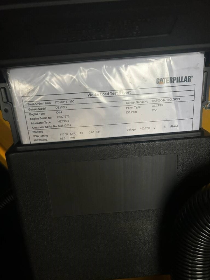 CAT DE110E2 - 110 kVA Generator - DPX-18014  CAT DE110E2 - 110 kVA Generator - DPX-18014: slika 22