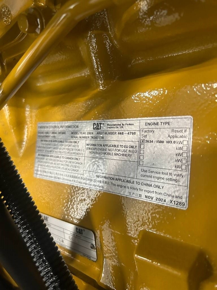 CAT DE110E2 - 110 kVA Generator - DPX-18014  CAT DE110E2 - 110 kVA Generator - DPX-18014: slika 14