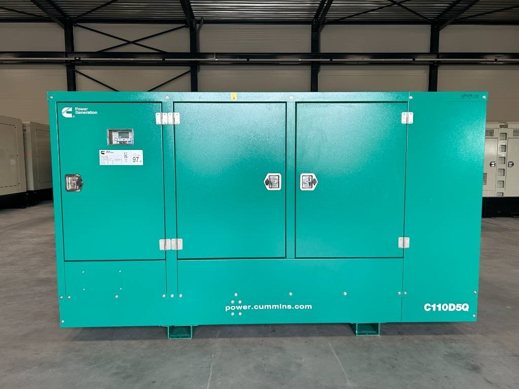 Cummins C110D5Q - 110 kVA Generator - DPX-18509-Q - Set generatora: slika 1 Cummins C110D5Q - 110 kVA Generator - DPX-18509-Q - Set generatora: slika 1