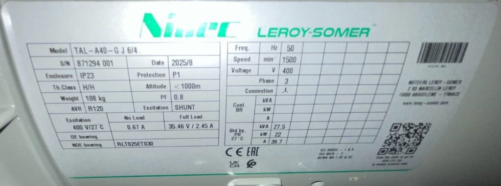 Perkins 404-22TG - 28 kVA Generator - DPX-19801.1 - Set generatora: slika 5 Perkins 404-22TG - 28 kVA Generator - DPX-19801.1 - Set generatora: slika 5