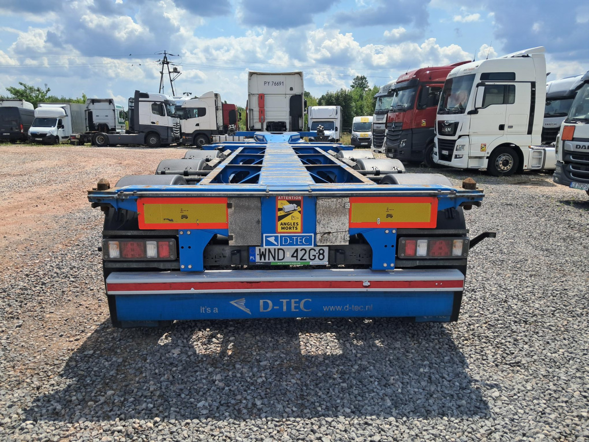 D-TEC FLEXITRAILER POD KONTENERY - Prikolica za prevoz kontejnera/ Prikolica sa promenjivim sandukom: slika 5 D-TEC FLEXITRAILER POD KONTENERY - Prikolica za prevoz kontejnera/ Prikolica sa promenjivim sandukom: slika 5