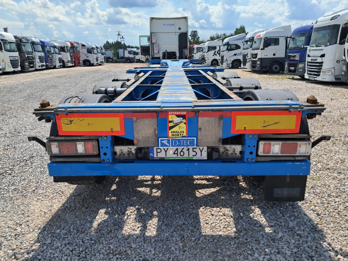 D-TEC FLEXITRAILER POD KONTENERY - Prikolica za prevoz kontejnera/ Prikolica sa promenjivim sandukom: slika 5 D-TEC FLEXITRAILER POD KONTENERY - Prikolica za prevoz kontejnera/ Prikolica sa promenjivim sandukom: slika 5