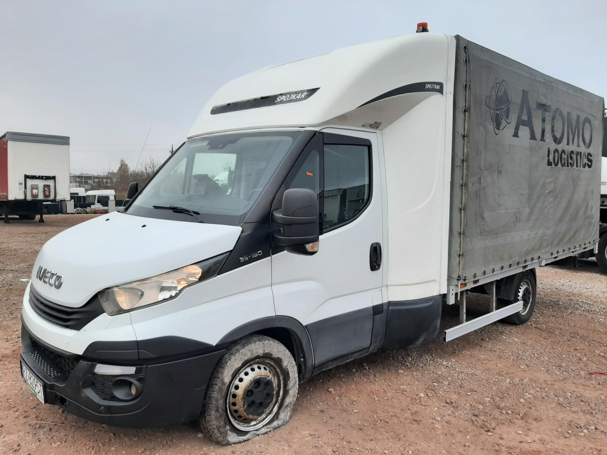 IVECO DAILY PLANDEKA - Dostavno vozilo sa ceradom: slika 2 IVECO DAILY PLANDEKA - Dostavno vozilo sa ceradom: slika 2