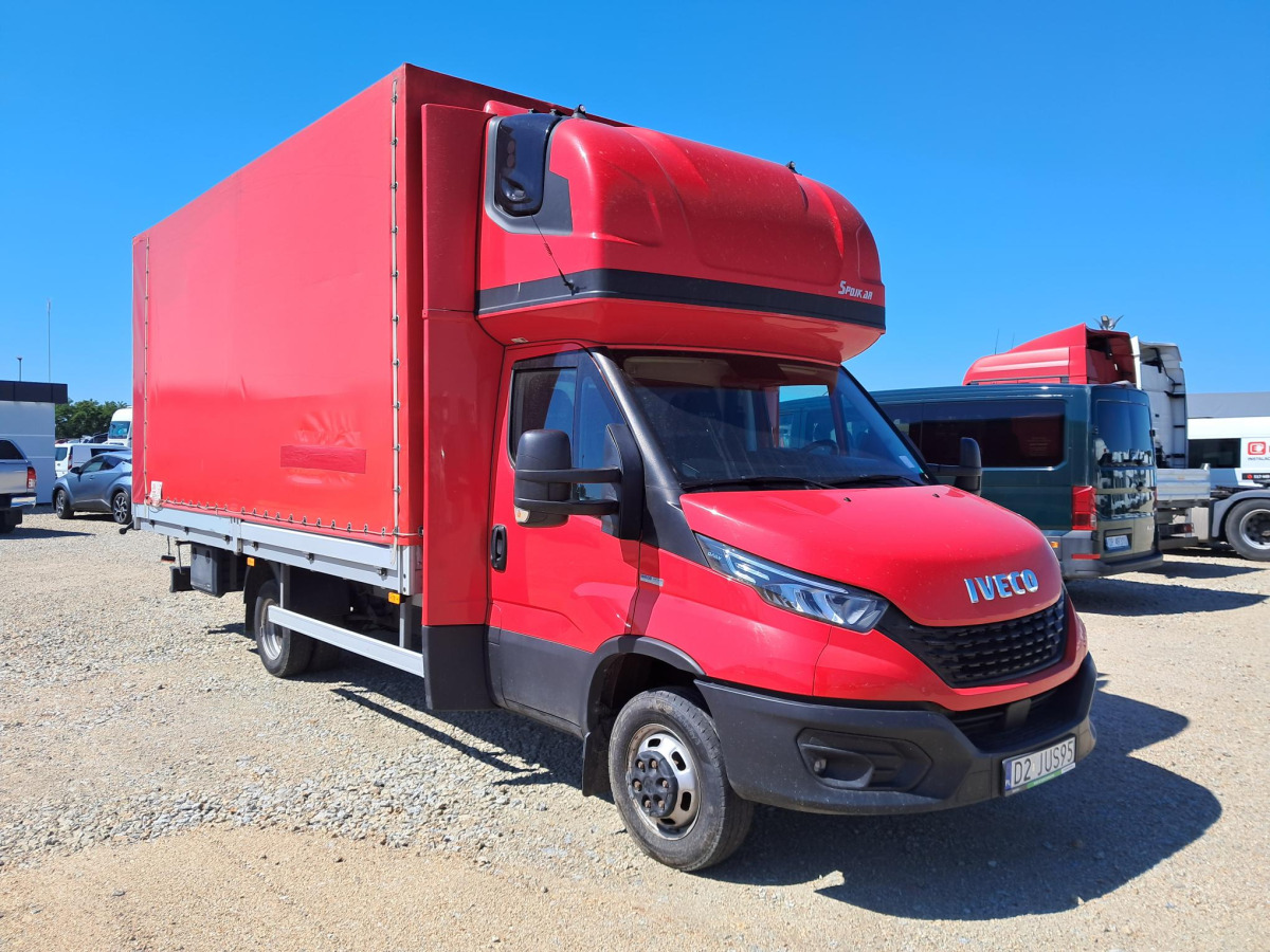 IVECO/JUSAM STANISŁAWJURKOWSKI 50C18/JU06 PLANDEKA - Dostavno vozilo sa ceradom: slika 1 IVECO/JUSAM STANISŁAWJURKOWSKI 50C18/JU06 PLANDEKA - Dostavno vozilo sa ceradom: slika 1