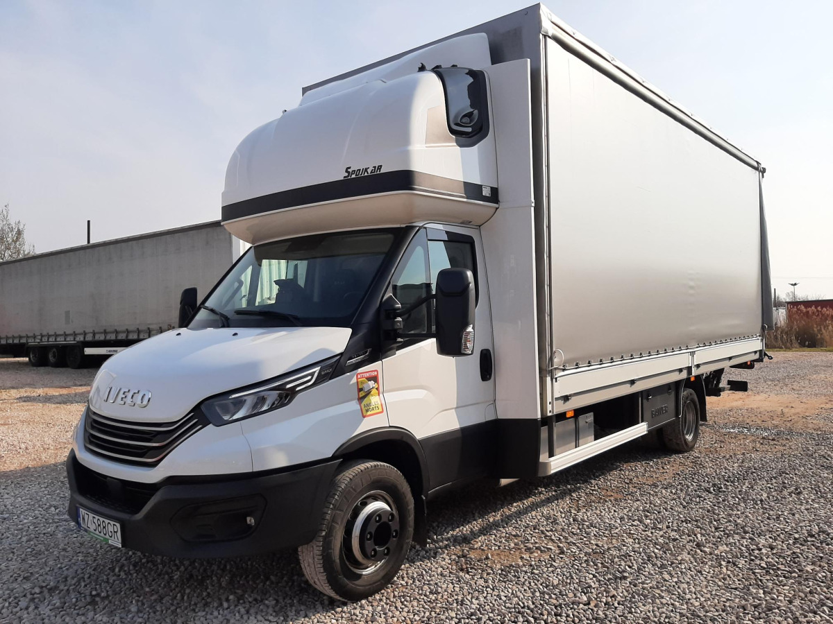 IVECO/JUSAM STANISŁAWJURKOWSKI 70C18/JU06 PLANDEKA Z WINDĄ - Dostavno vozilo sa ceradom: slika 2 IVECO/JUSAM STANISŁAWJURKOWSKI 70C18/JU06 PLANDEKA Z WINDĄ - Dostavno vozilo sa ceradom: slika 2