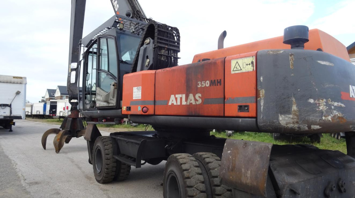 Maszyna przeładunkowa ATLAS 350MH - 2013/2018 - 166kW - 15,9m zasięgu - Bager za obradu otpada/ Industrije: slika 2 Maszyna przeładunkowa ATLAS 350MH - 2013/2018 - 166kW - 15,9m zasięgu - Bager za obradu otpada/ Industrije: slika 2