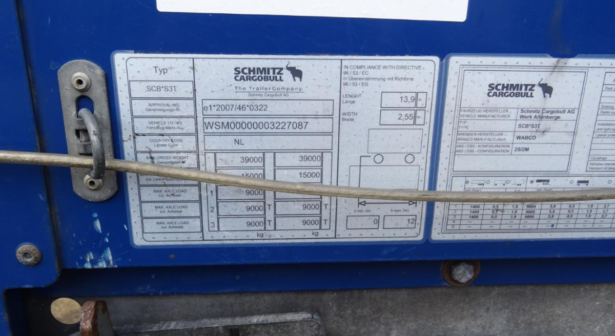 SCHMITZ CARGOBULL SCB S3 SKRZYNIOWA - Plato prikolica: slika 3 SCHMITZ CARGOBULL SCB S3 SKRZYNIOWA - Plato prikolica: slika 3