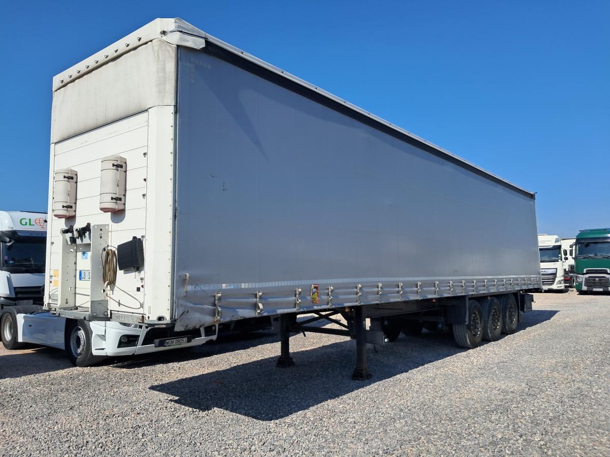 SCHMITZ SCS 24/L - 13.62 EB KURTYNOWA Z PODWIESZANYM WÓZKIEM WIDŁOWYM - Prikolica sa ceradom: slika 4 SCHMITZ SCS 24/L - 13.62 EB KURTYNOWA Z PODWIESZANYM WÓZKIEM WIDŁOWYM - Prikolica sa ceradom: slika 4