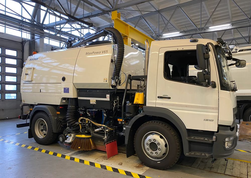 Mercedes-Benz Atego 1318 LKO Zamiatarka - Kamion za smeće: slika 1 Mercedes-Benz Atego 1318 LKO Zamiatarka - Kamion za smeće: slika 1