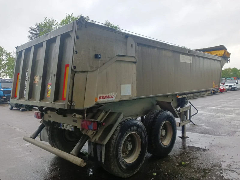 Benalu 2 Axle Alu Tipper , Spring Suspension , Drum Brakes - Poluprikolica istovarivača: slika 3 Benalu 2 Axle Alu Tipper , Spring Suspension , Drum Brakes - Poluprikolica istovarivača: slika 3