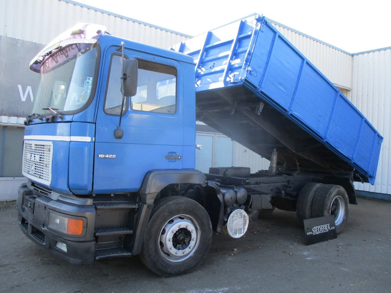 MAN 19.422 , Manual , 3 way tipper , Spring suspension - Istovarivač: slika 1 MAN 19.422 , Manual , 3 way tipper , Spring suspension - Istovarivač: slika 1