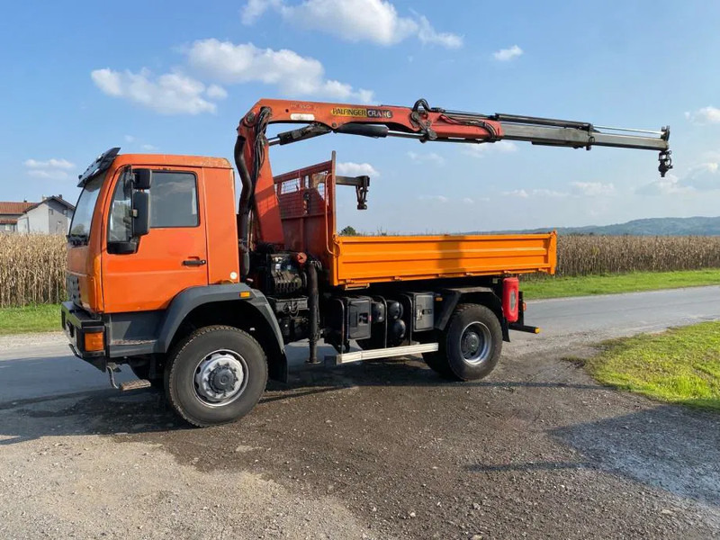 MAN LE 18-280 , 4X4 , Tipper , Palfinger PK 9501 - Istovarivač, Kamion sa dizalicom: slika 1 MAN LE 18-280 , 4X4 , Tipper , Palfinger PK 9501 - Istovarivač, Kamion sa dizalicom: slika 1