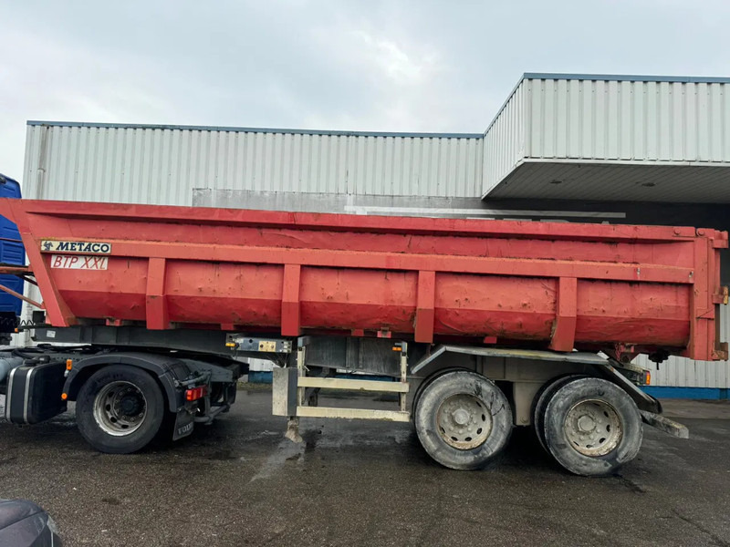 METACO 2 Axle Steel Tipper, 8 Tyres - Poluprikolica istovarivača: slika 1 METACO 2 Axle Steel Tipper, 8 Tyres - Poluprikolica istovarivača: slika 1