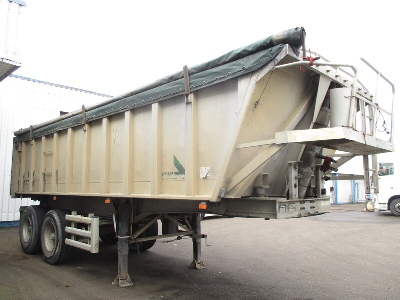 Stas 2 Axle , tipper trailer , spring suspension, Drum brakes - Poluprikolica istovarivača: slika 4 Stas 2 Axle , tipper trailer , spring suspension, Drum brakes - Poluprikolica istovarivača: slika 4