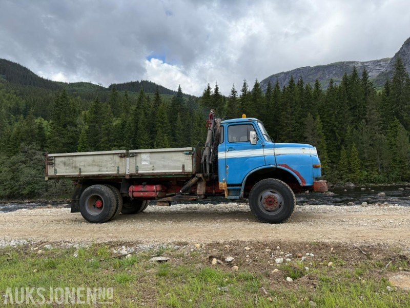 1973 Kranbil - MAN 8.168 HA, 4x4, Plan med tipp - Kamion sa dizalicom: slika 4 1973 Kranbil - MAN 8.168 HA, 4x4, Plan med tipp - Kamion sa dizalicom: slika 4