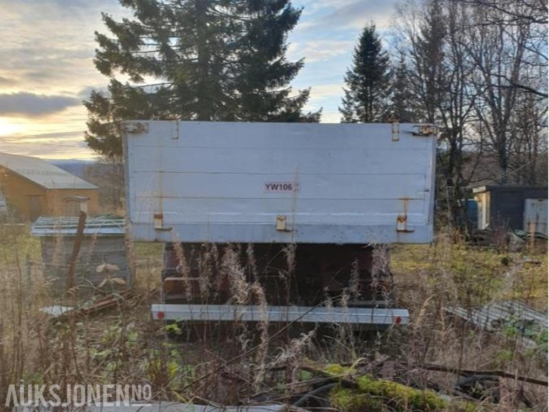 1986 Volvo FL6164X2 tippbil med kran - Istovarivač: slika 3 1986 Volvo FL6164X2 tippbil med kran - Istovarivač: slika 3