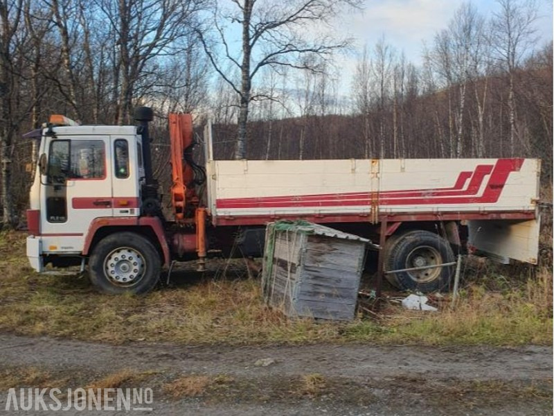 1986 Volvo FL6164X2 tippbil med kran - Istovarivač: slika 2 1986 Volvo FL6164X2 tippbil med kran - Istovarivač: slika 2