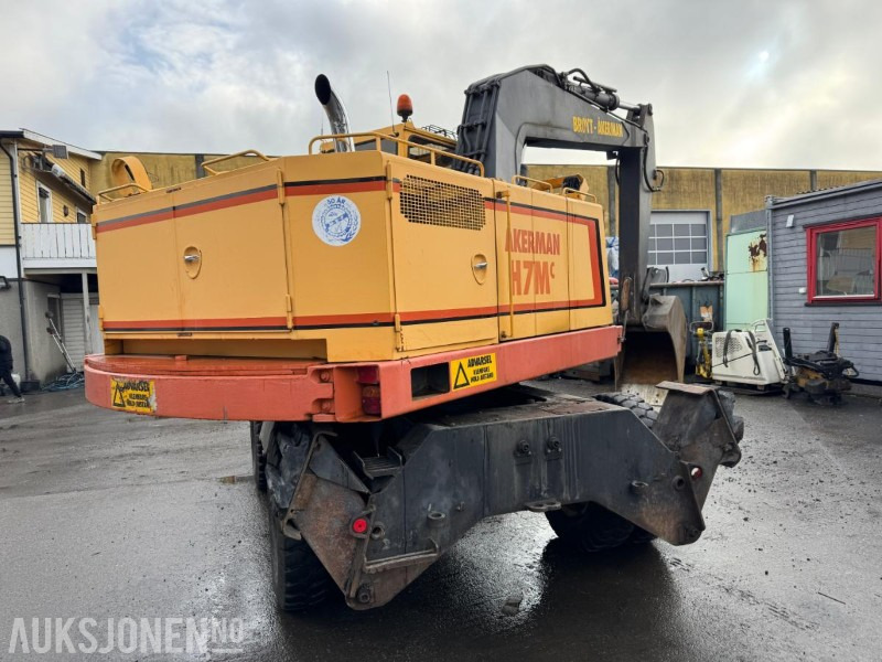 1988 Åkerman H7Mc hjulgraver med skuffe - Bager: slika 4 1988 Åkerman H7Mc hjulgraver med skuffe - Bager: slika 4
