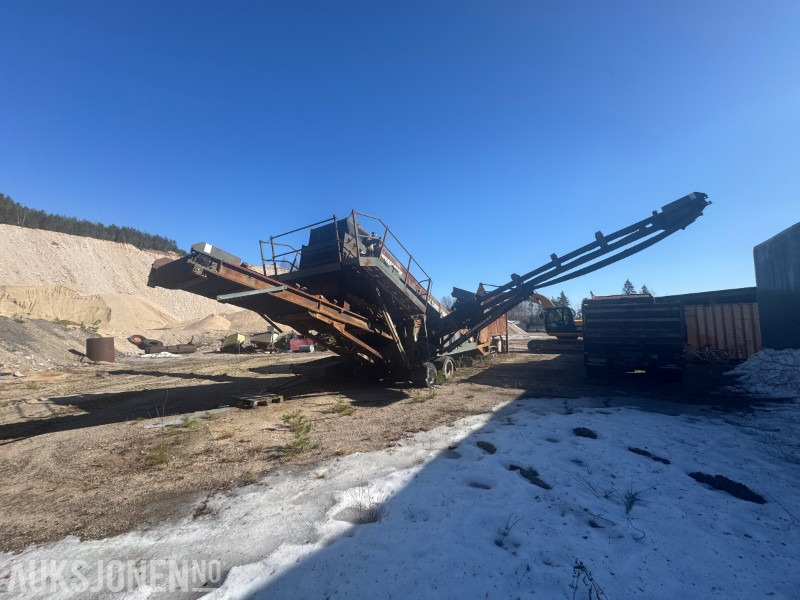 1988 Powerscreen T. Chieftain 1400 - Sikteverk - Sito: slika 1 1988 Powerscreen T. Chieftain 1400 - Sikteverk - Sito: slika 1