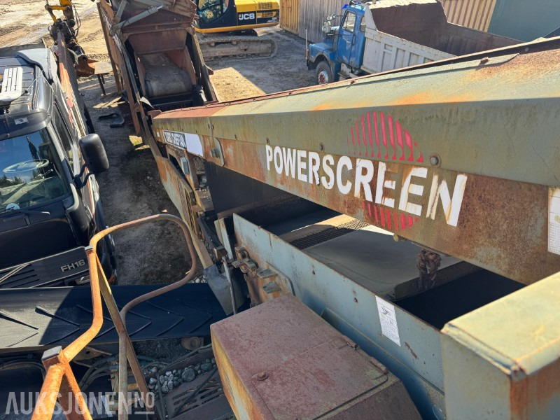 1988 Powerscreen T. Chieftain 1400 - Sikteverk - Sito: slika 4 1988 Powerscreen T. Chieftain 1400 - Sikteverk - Sito: slika 4