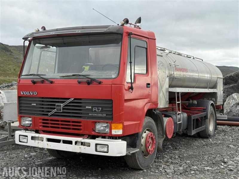 1991 Volvo fl7 tankbil - Kamion cisterna: slika 1 1991 Volvo fl7 tankbil - Kamion cisterna: slika 1