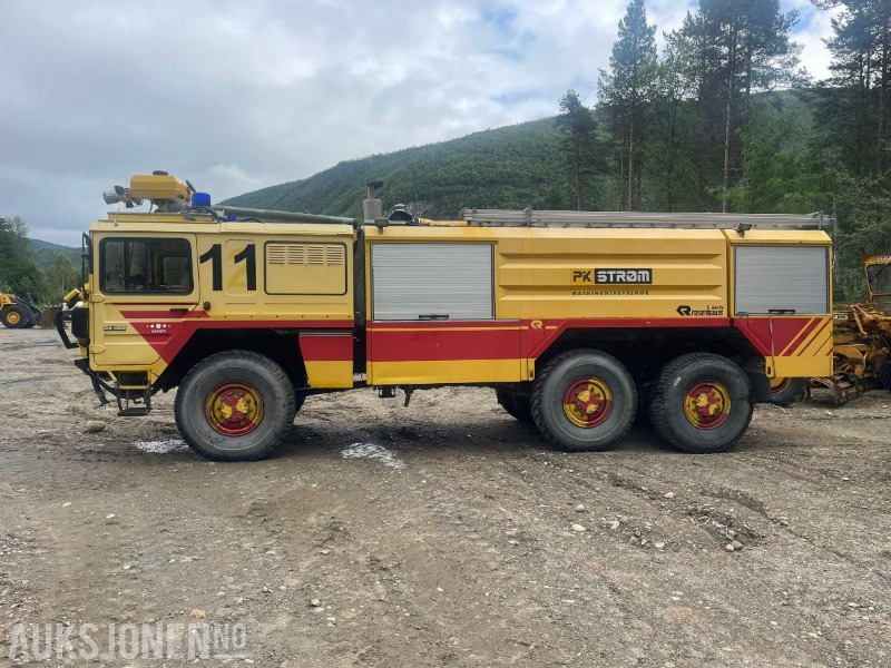 1993 MAN 24460 Brannbil 6x6 - Vatrogasni kamion: slika 4 1993 MAN 24460 Brannbil 6x6 - Vatrogasni kamion: slika 4