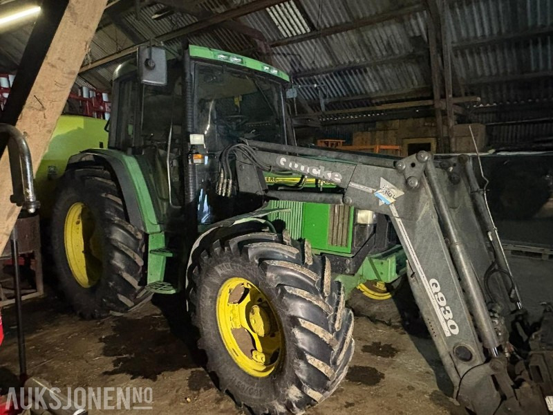 1997 John Deere 6300 med frontlaster - Traktor: slika 5 1997 John Deere 6300 med frontlaster - Traktor: slika 5