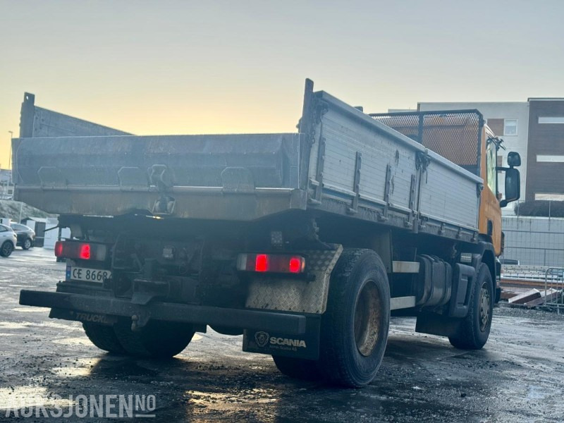 1998 Scania P-serie - 4x2 - Tippbil - Eu-godkjent til 08/26 - Km: 335523 - Istovarivač: slika 5 1998 Scania P-serie - 4x2 - Tippbil - Eu-godkjent til 08/26 - Km: 335523 - Istovarivač: slika 5