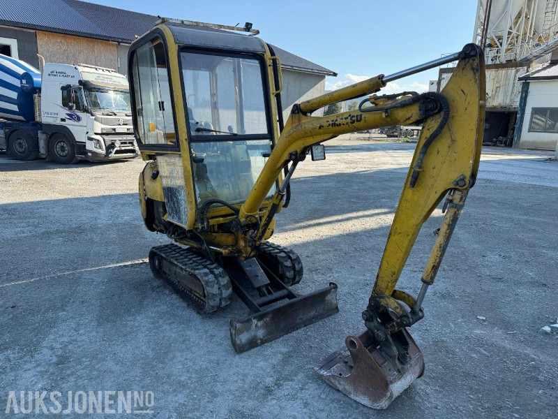 1999 Komatsu PC 15R-8 Minigraver med Adi-Tek henger - Mini bager: slika 2 1999 Komatsu PC 15R-8 Minigraver med Adi-Tek henger - Mini bager: slika 2