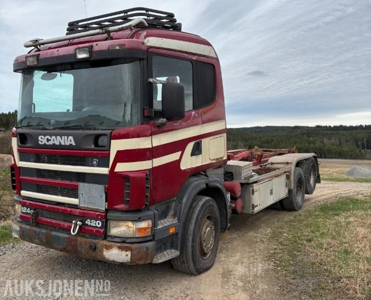 1999 Scania R-serie R124 KROKLØFT - Kamion sa hidrauličnom kukom: slika 1 1999 Scania R-serie R124 KROKLØFT - Kamion sa hidrauličnom kukom: slika 1